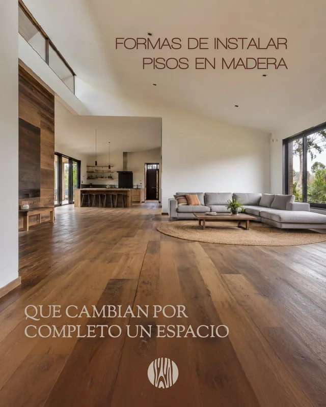 Formas de instalar pisos en madera que cambian por completo un espacio